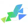Nanoleaf NL47-0002TW-9PK trīsstūrveida LED paneļu gaismas komplekts — 9 RGB sienas paneļi, balts