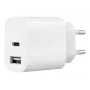 GEMBIRD TA-UC-2AC12-01 universāls USB lādētājs balts 2 porti
