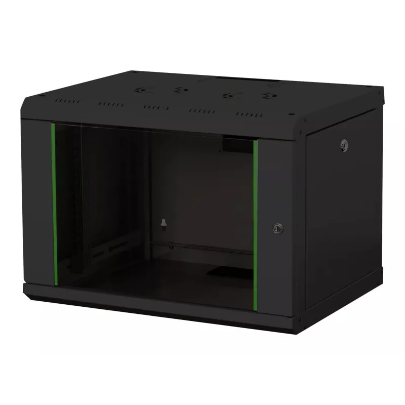 Sienas stiprinājuma skapis Digitus DN-19 07-U-SW, 7U, melns