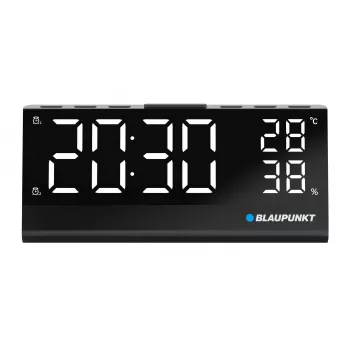 Modinātājs CR10ALU FM PLL ar iebūvētu temperatūras un mitruma sensoru
