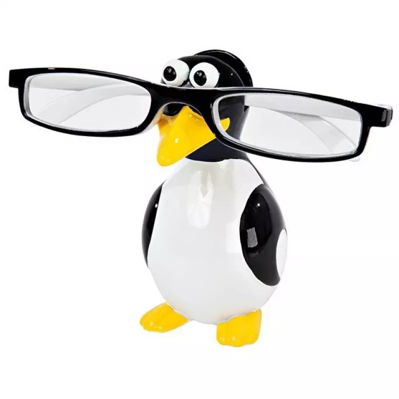 Brillu turētājs WEDO Penguin Design model 202 2702 — galda statīvs brillēm