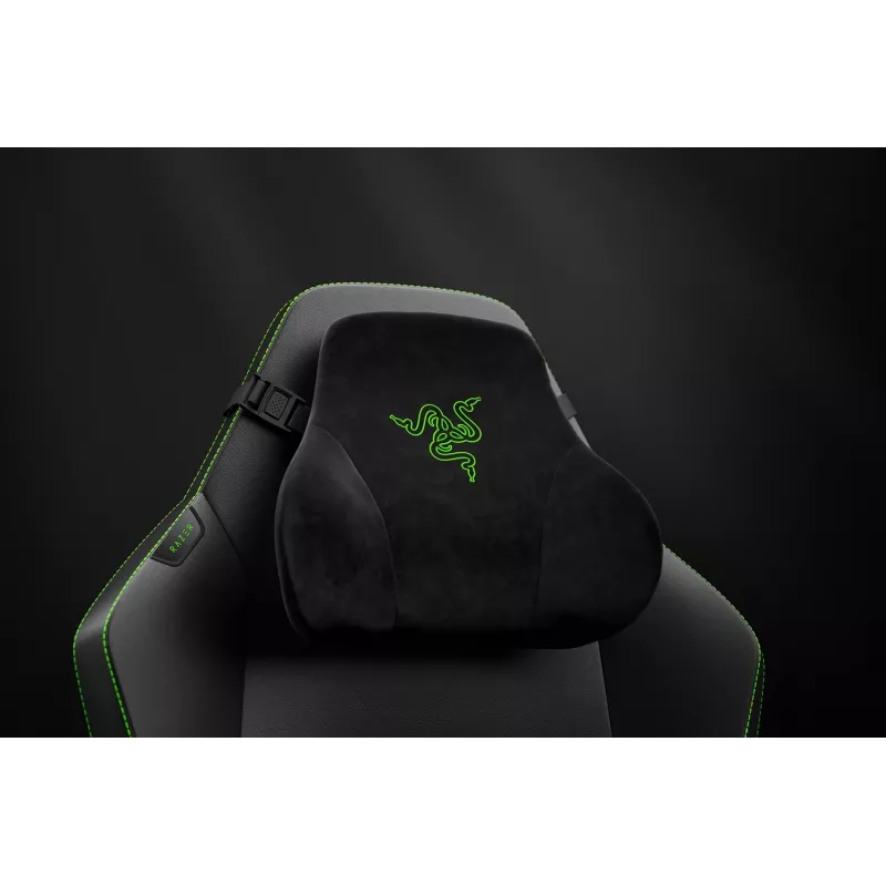 Razer Ergonomic spēļu krēsls with Breathable Comfort | Iskur V2 NewGen | Melns/Green
