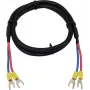 Audio Y-kabelis Omnitronic LUB-27 (10453008) — signālu sadalītājs