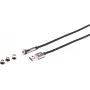 Magnētiskais USB-A 3-in-1 kabelis ShiverPeaks 14-19011 — 540° grozāma galva, 7-pinu, 2,0 m