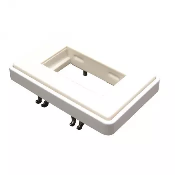 Garbot FUGA modulis 75x50mm balts F22
