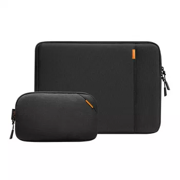 Tomtoc Defender-A13 Laptop Sleeve Kit 14 inch (melns)