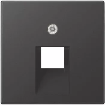 Jung Pārsega plāksne UAE kontaktligzdai, antracīta matēta A 569-1 BF PL UA ANM (A569-1BFPLUAANM)