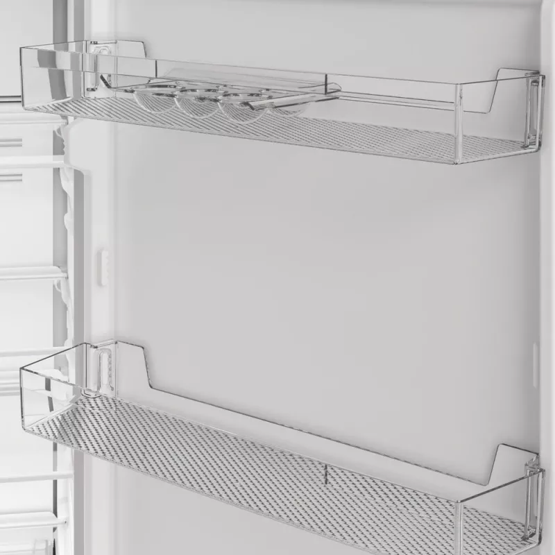 Ledusskapis INDESIT INKS 1401 S4E1, E klase, brīvstāvošs, kombinētais, 202.5 cm, sudrabs