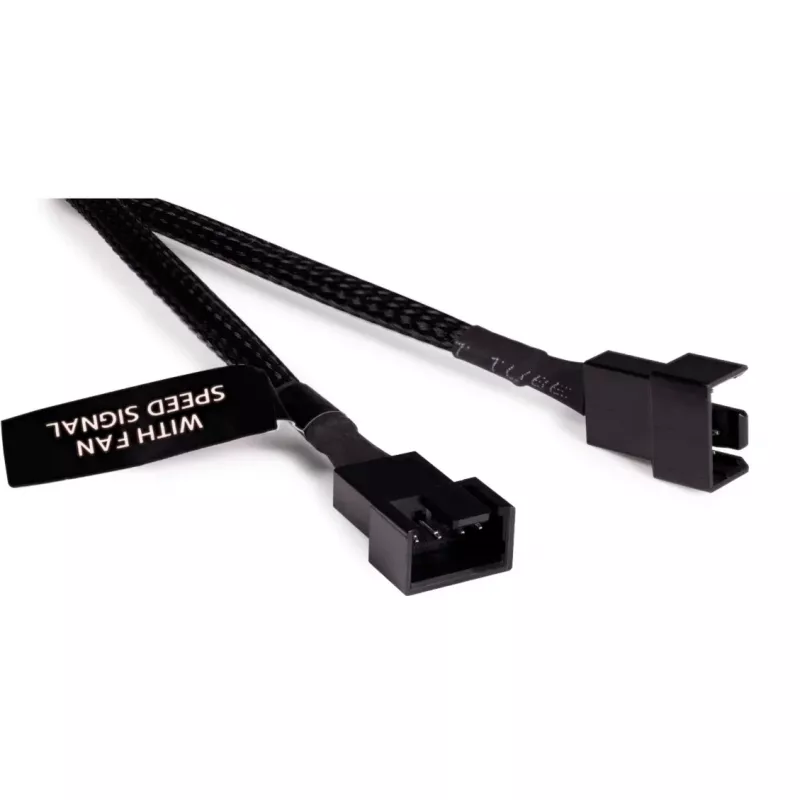 Alphacool 18680 RGB sadalītāja kabelis, melns, 300 mm