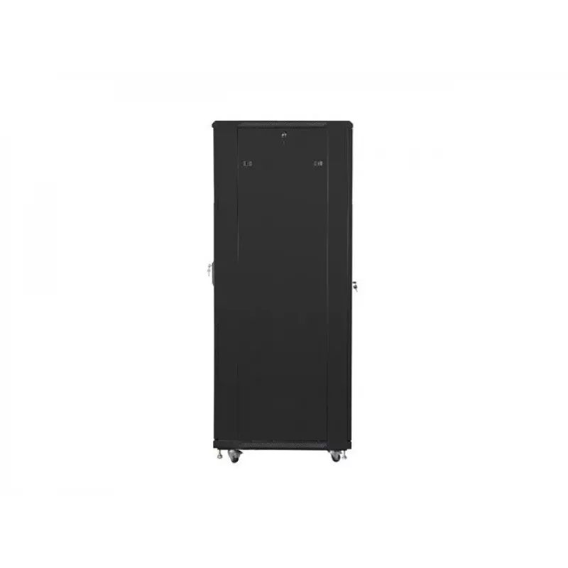 Rack skapis 19 collu LANBERG FF01-8842-23B 42U ar sieta priekšējām durvīm, melns