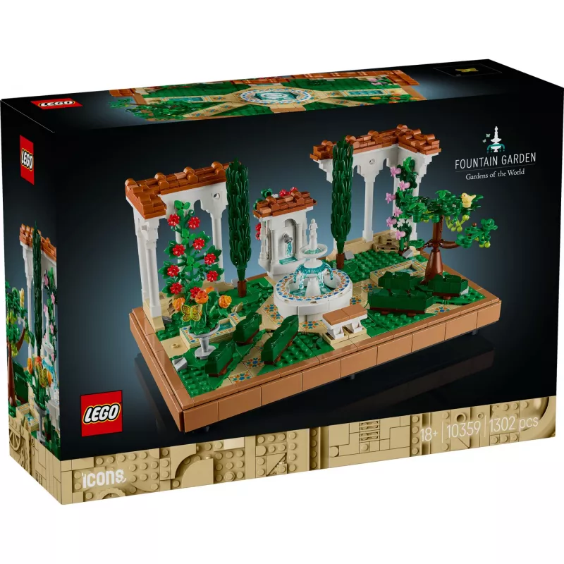 LEGO ICONS 10359 Strūklaku dārzs