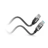 Techly ICOC U3A-RJ45-010 USB-A uz Gigabit Ethernet adaptera kabelis, 1 m, melns/sudraba