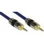 Audio kabelis Kindermann PRO K-99956P, 3,5 mm mini spraudnis vīrietis–vīrietis, 15 m
