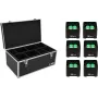 LED truss gaismekļu komplekts EUROLITE TL-4, 6 gab., ar transporta koferi