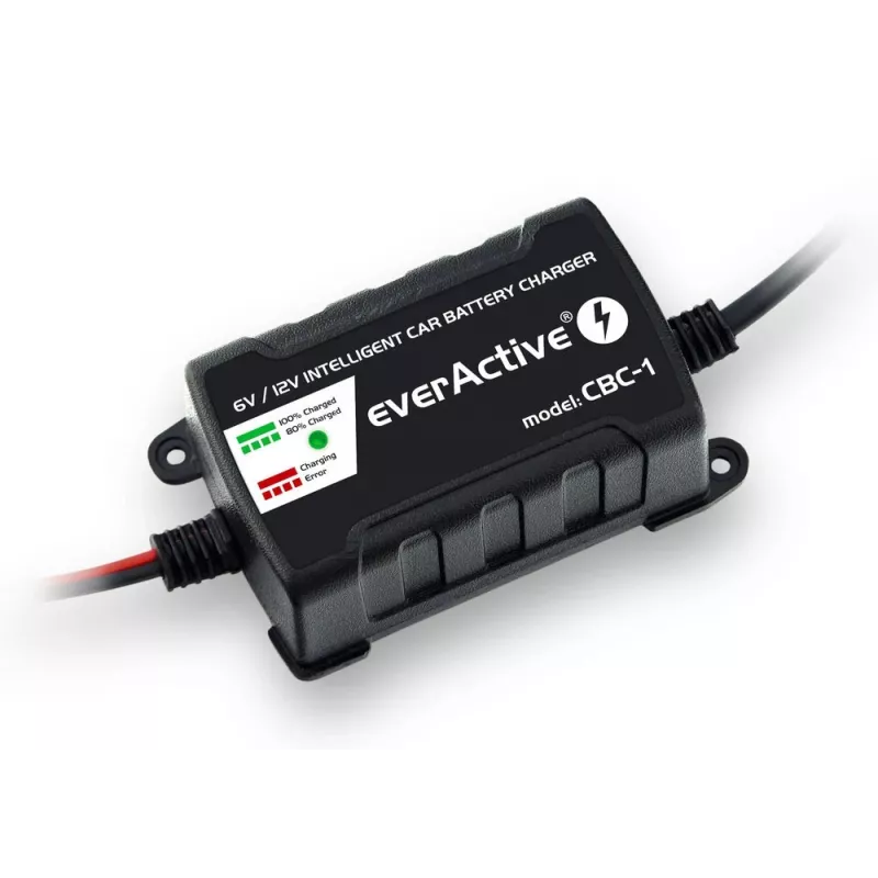 Automašīnas akumulatora lādētājs everActive CBC1 6V/12V