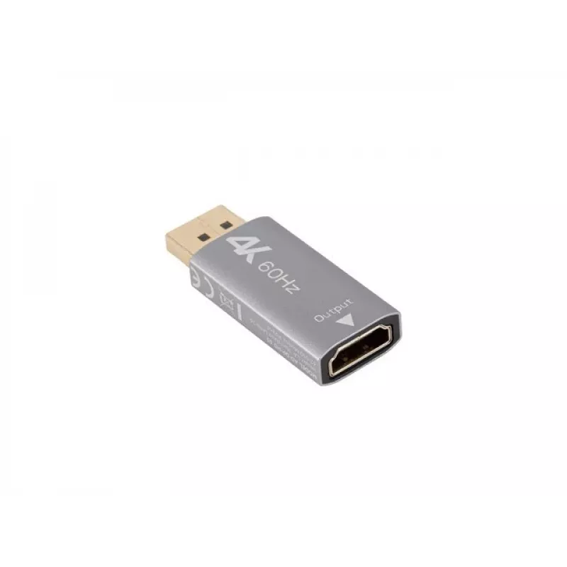 Adapter DisplayPort (vīrišķais) – HDMI (sieviešu) 4K, LANBERG AD-DP-HD-0