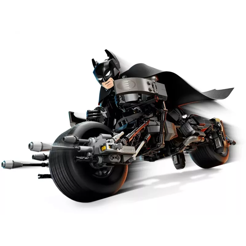 LEGO® DC Batman™: Betmena konstruējama figūra un motocikls 76273