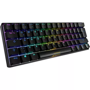 Sharkoon SKILLER SGK50 S4 Gaming Tastatūra USB QWERTZ Vācu Melna