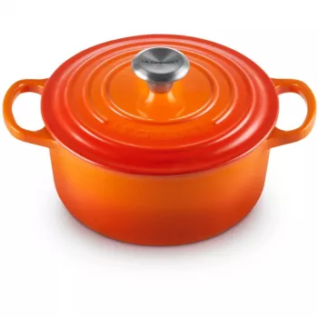 Le Creuset Signature Cepšanas Trauks apaļš 18 cm vulkāns