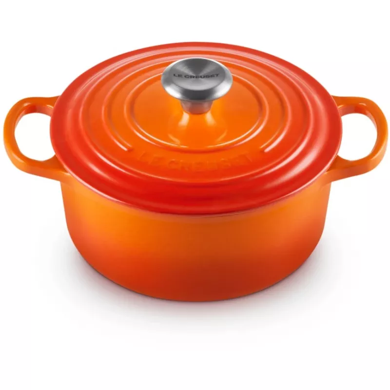 Le Creuset Signature Cepšanas Trauks apaļš 18 cm vulkāns