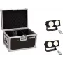 LED gaismu komplekts EUROLITE CBB-2 COB WW 2x ar koferi