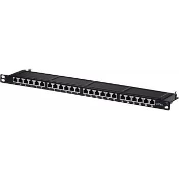 Helos 134334 0,5U Gigabit Ethernet sadales panelis, pelēks