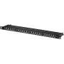 Helos 134334 0,5U Gigabit Ethernet sadales panelis, pelēks