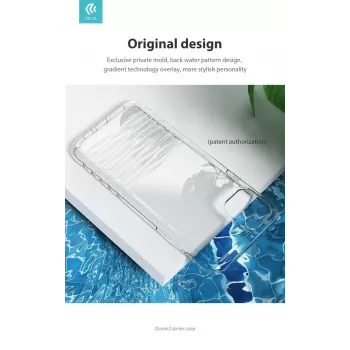 Caurspīdīgs telefona maciņš Devia Ocean2 sērija iPhone 11 Pro Max, aizsargājošs, dzidrs
