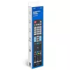 SAVIO RC-11 infrasarkanais tālvadības pults LG TV, melna, darbības rādiuss 10 m, atbalsta 1 ierīci
