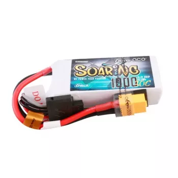 Akumulators Gens ace Soaring 1000mAh 11.1V 30C 3S1P LiPo