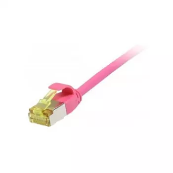 Patch kabelis RJ45, CAT6A 500MHz, 7,5m, fuksīns, U/FTP, plāns apaļš d=3,8mm, TPE/LSZH (Superflex), AWG32, ar Cat.7 izejkabeli, Synergy 21 (S217388V3)