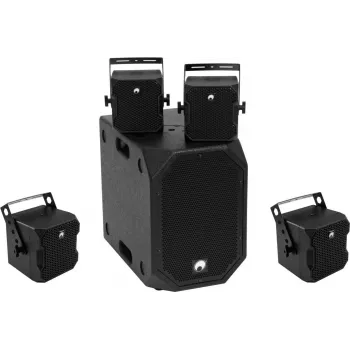 Aktīvais skaļruņu komplekts Omnitronic BOB-10A ar 4x BOB-4 (20000533)
