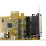 Lenovo PCIe x1 4 portu seriālā karte LP (01AJ869)