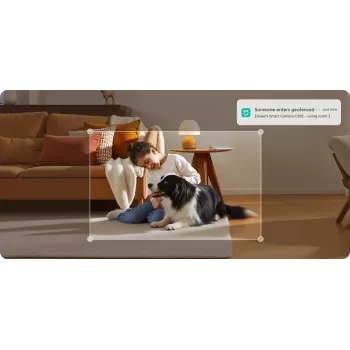 Iekštelpu viedkamera Xiaomi C302 — 3 MP, H.265, microSD atbalsts (8–256 GB)