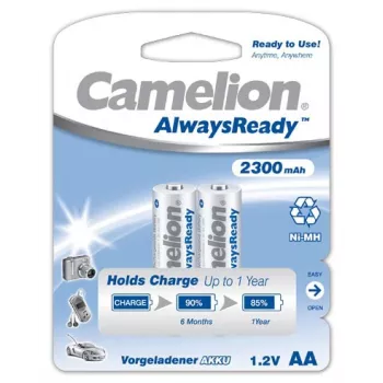 Akumulators Camelion NH-AA2300ARBP2 (AA, 2300 mAh, 2 gab.)