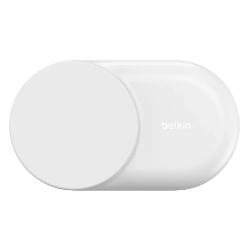 Iekštelpu lādētājs Belkin UltraCharge 25W Qi2 3in1 Magnētiskais lādētājs EU Balts Apaļš