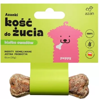 Brit AZANKI Bone ar kukaiņiem un probiotiku 10 cm — hipoalerģisks, bezgraudu, 35 g
