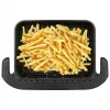 Gaisa fritieris ProfiCook PC-FR 1313 H — 10 L, 2400 W, 10 programmas, skārienjutīga vadība, nerūsējošais tērauds/melns