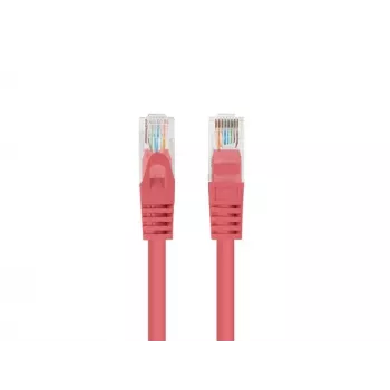 Fluke Passed Lanberg patchcord cat.6 UTP 1.5m sarkans 10-pack