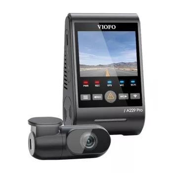 Video reģistrators VIOFO A229 Pro 2CH-G GPS