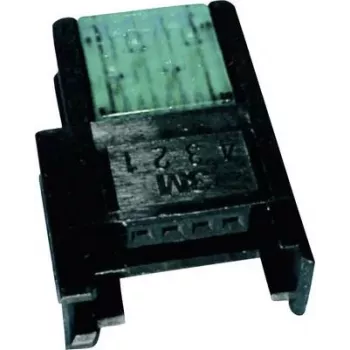 3M hh 37304-2124-000 FL 4-polu zemsprieguma savienotājs, zaļš, 0,3–0,56 mm²