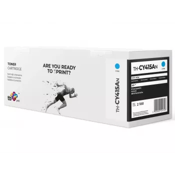 Tonera HP Color LJ Pro W2031A TH-CY415AN 100% jauna ciāna