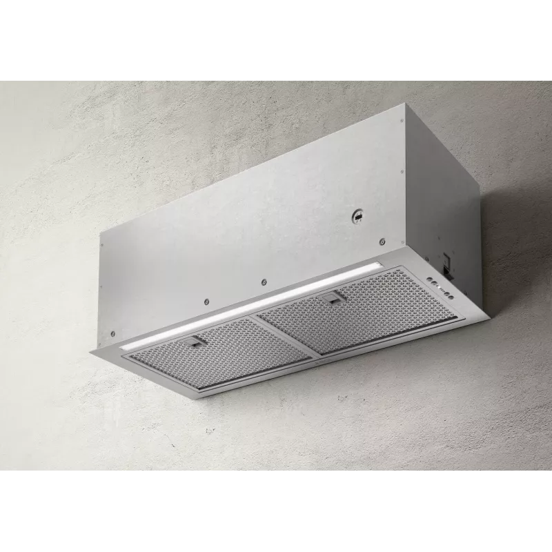 Elica FOLD S IX/A/72 Iebūvējamais tvaika nosūcējs, Nerūsējošais tērauds, 710 m³/h, B klase