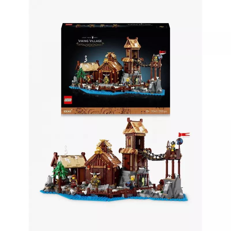 LEGO Ideas - Vikingu ciemats