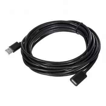 USB pagarinātājvads Unitek Y-C418GBK 5 m USB A uz USB A USB 2.0, melns