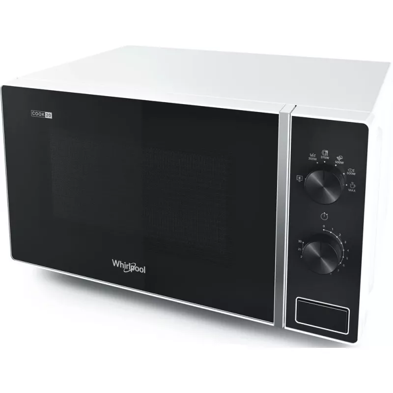 Whirlpool Cook20 MWP 101 W Balts Solo mikroviļņu krāsns, 20 L, 700 W