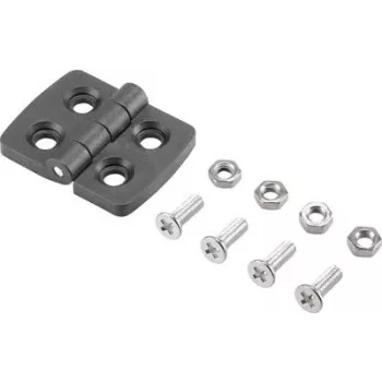 Basetech plastmasas eņģe 39x30x4mm 39 mm 1 gab. (BT-1697225)
