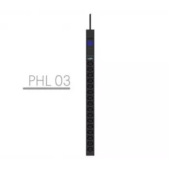 PowerWalker 10133027 strāvas sadales bloks (PDU) 16 AC kontaktligzdas 0U Melns