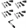Bezvadu DMX komplekts EUROLITE QuickDMX Sūtītājs 1x + Uzlādējamie uztvērēji 4x