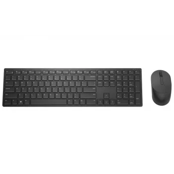Bezvadu tastatūras un peles komplekts Dell KM5221W Melns ar baterijām